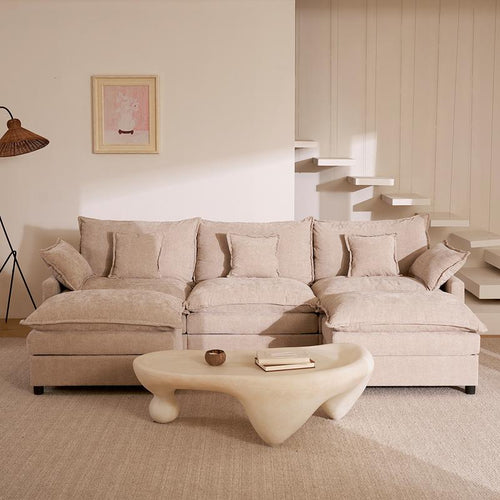 U-Shaped Modular Cloud Sofa